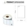 az-product-1182-187 Lot 30 rouleaux etiquettes seiko DYMO 11354 compatibles labels writer roll 57mm x 32mm