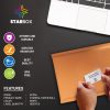 az-product-1182-188 Lot 30 rouleaux etiquettes seiko DYMO 11354 compatibles labels writer roll 57mm x 32mm