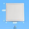az-product-1287-18 Trappe acier 20×20 cm – Blanche – PUSH