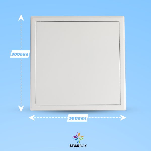 az-product-1288-26 Trappe acier 30×30 cm – Blanche – PUSH