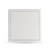 Trappe acier 40×40 cm – Blanche – PUSH