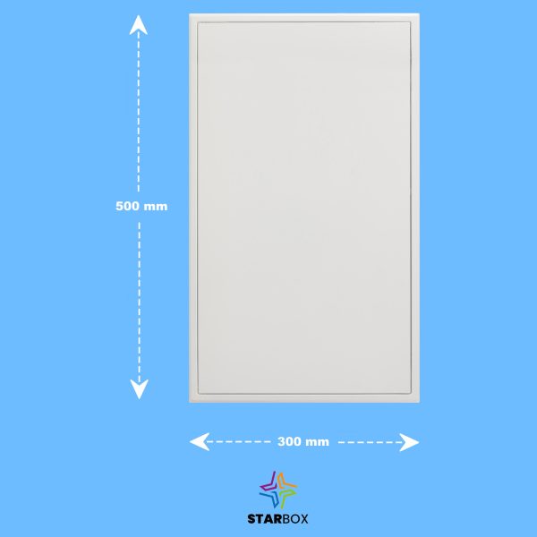 az-product-1359-590 Trappe acier 30×50 cm – Blanche – PUSH
