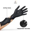 az-product-1365-398 STAR BOX Gants Jetables en Nitrile - Haute Résistance, Sans Latex, Pack de 100 pcs, Taille M, Pour Usage Professionnel et D