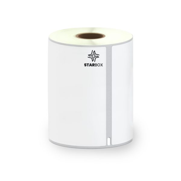 az-product-1420-446 STAR BOX Étiquettes Thermiques 104x159 mm – 1 Rouleau (220 Étiquettes) | Compatibles avec LabelWriter 4XL S0904980