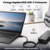 az-product-1448-564 STAR BOX Chargeur USB-C 65W Power Delivery, Adaptateur Secteur Universel pour Ordinateur Portable
