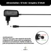 az-product-16-284 STAR BOX Alimentation Universelle 12V 1A DC, AC 100-240V 50/60Hz fiche Jack 5,5-2,5mm