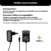 az-product-16-287 STAR BOX Alimentation Universelle 12V 1A DC, AC 100-240V 50/60Hz fiche Jack 5,5-2,5mm