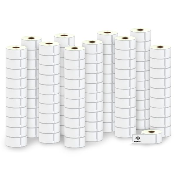 az-product-215-73 Lot 100 rouleaux Etiquettes seiko DYMO 99012 compatibles labels writer roll 36mm X 89mm